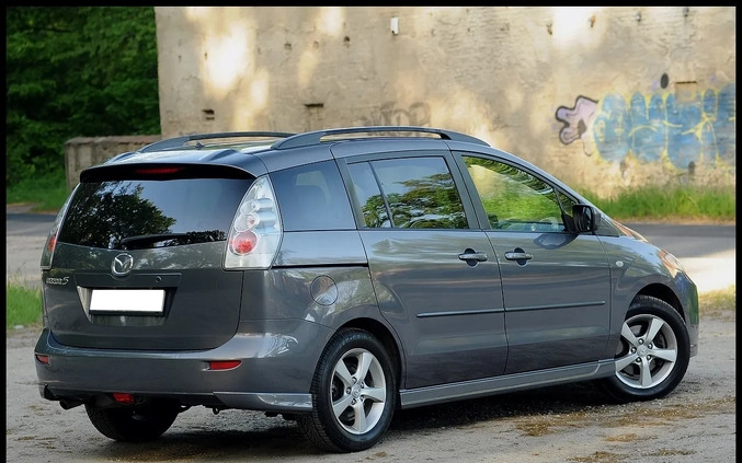 Mazda 5 cena 13800 przebieg: 247590, rok produkcji 2007 z Świdnica małe 562